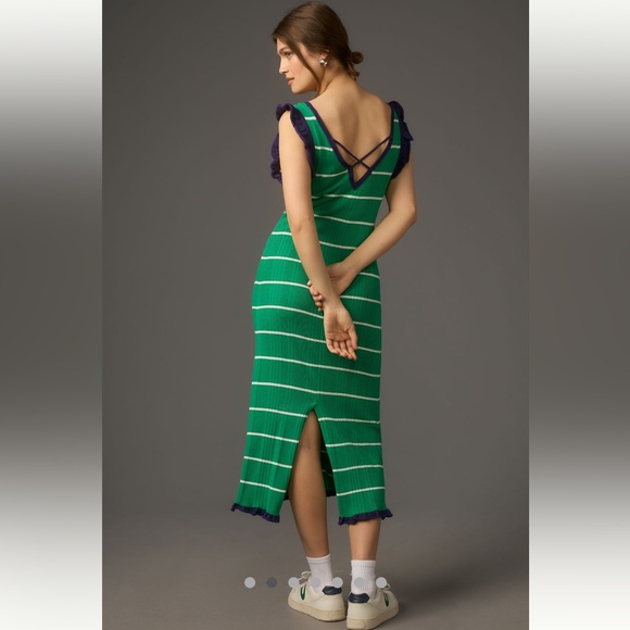 Anthropologie NWT Daily Practice by Anthropologie  Sweater Midi Dress size L. - Picture 6 of 13